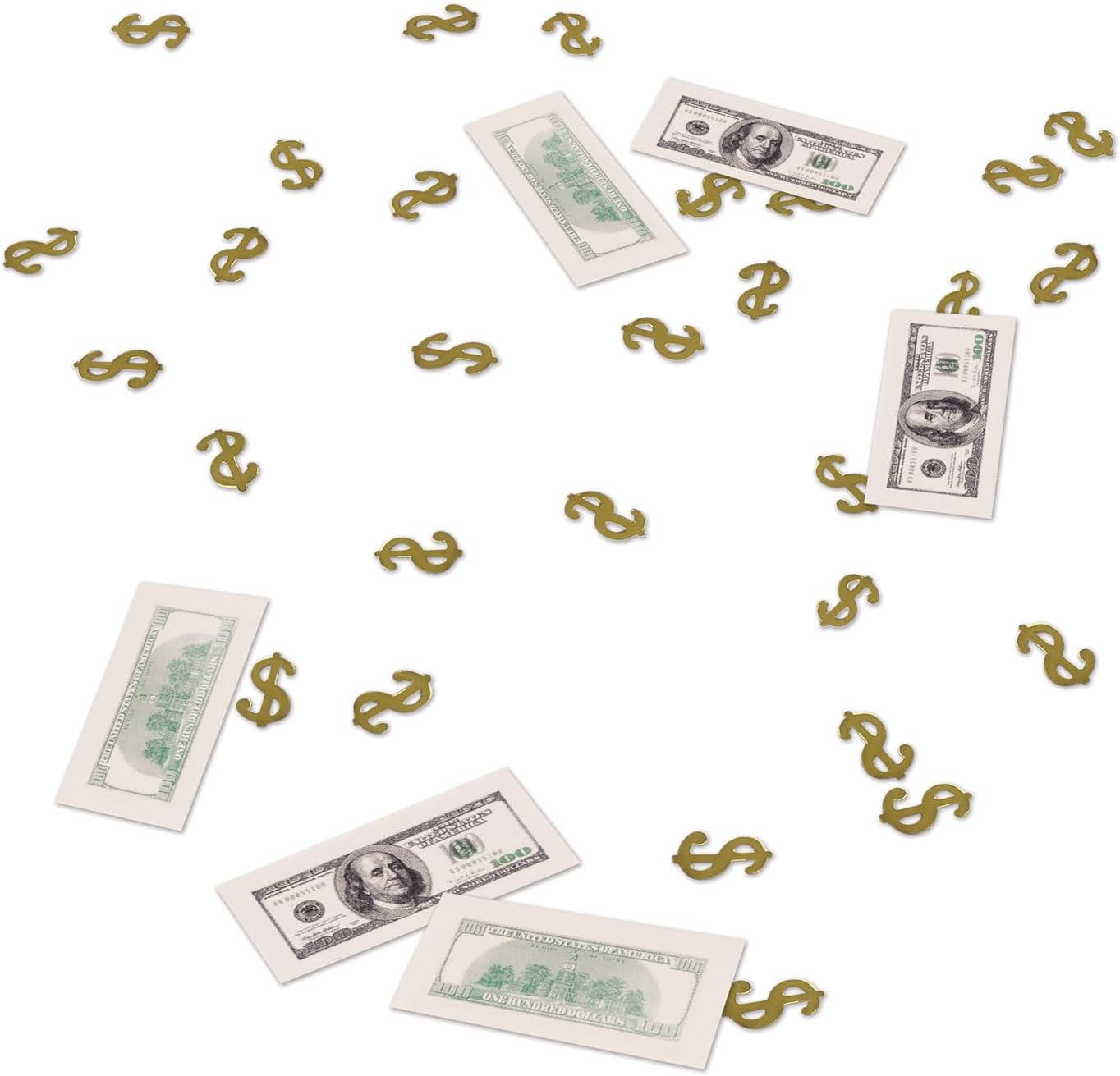 Beistle Big Bucks Money Table Confetti