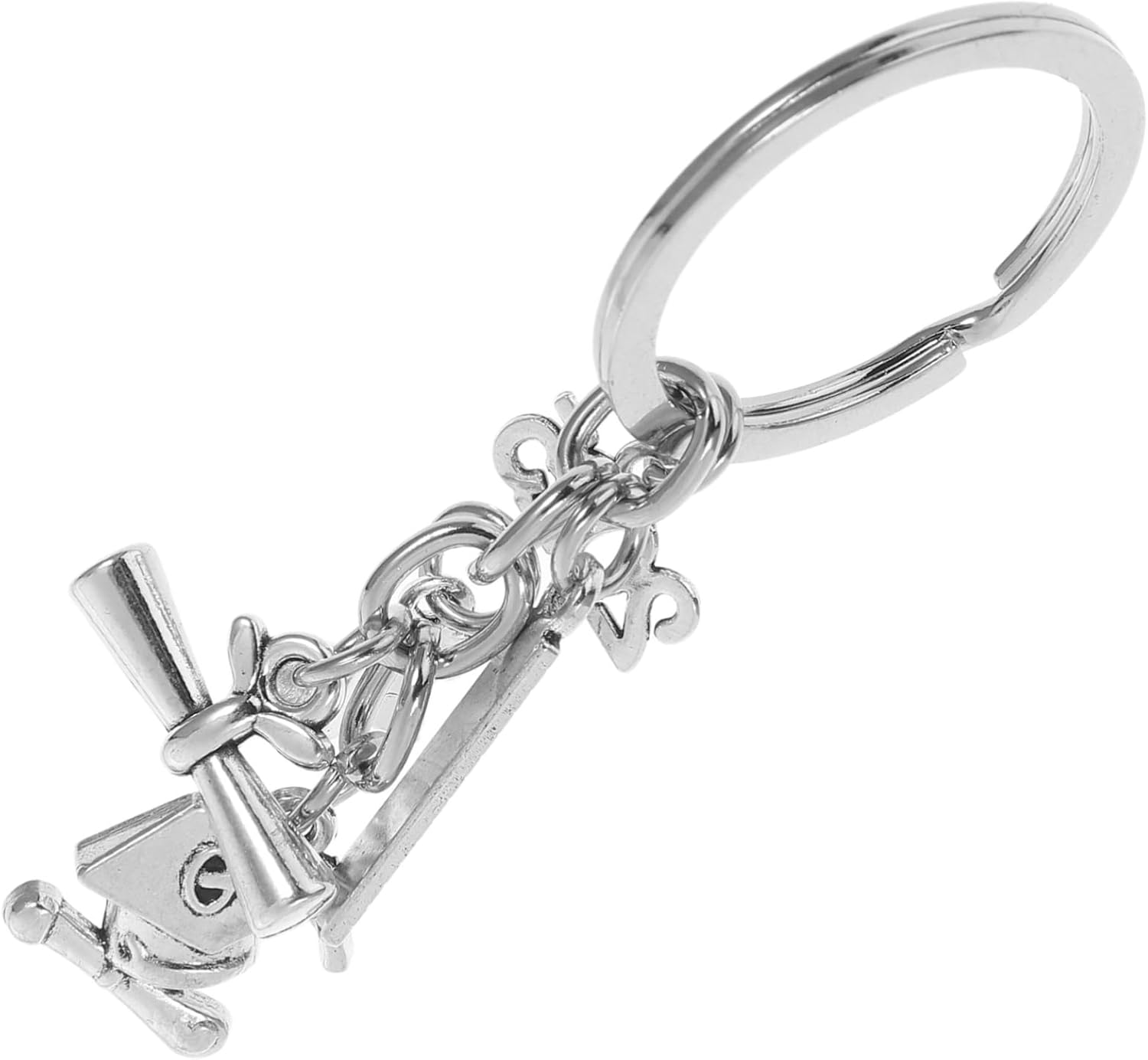 Graduation Keychain Stylish Keyring Funny College Student Backpack Purse Charm Party Favors