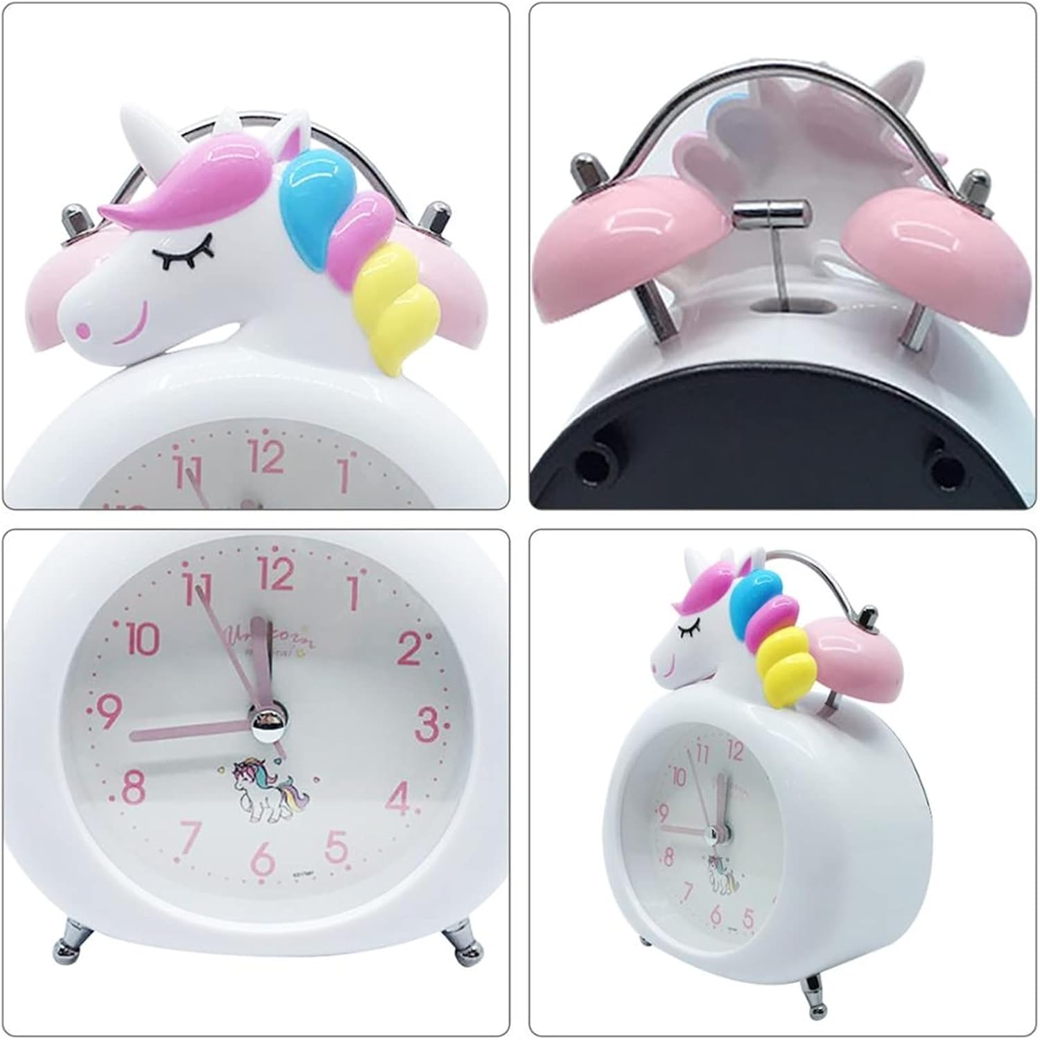SUNESA Kids Unicorn Alarm Clock with LED Display