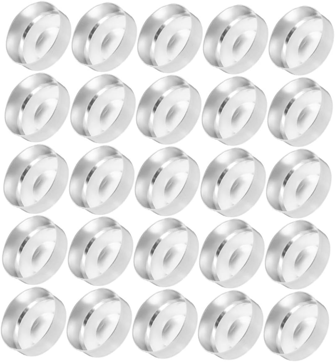 150pcs Reusable Aluminum Candle Tins for DIY and Decor