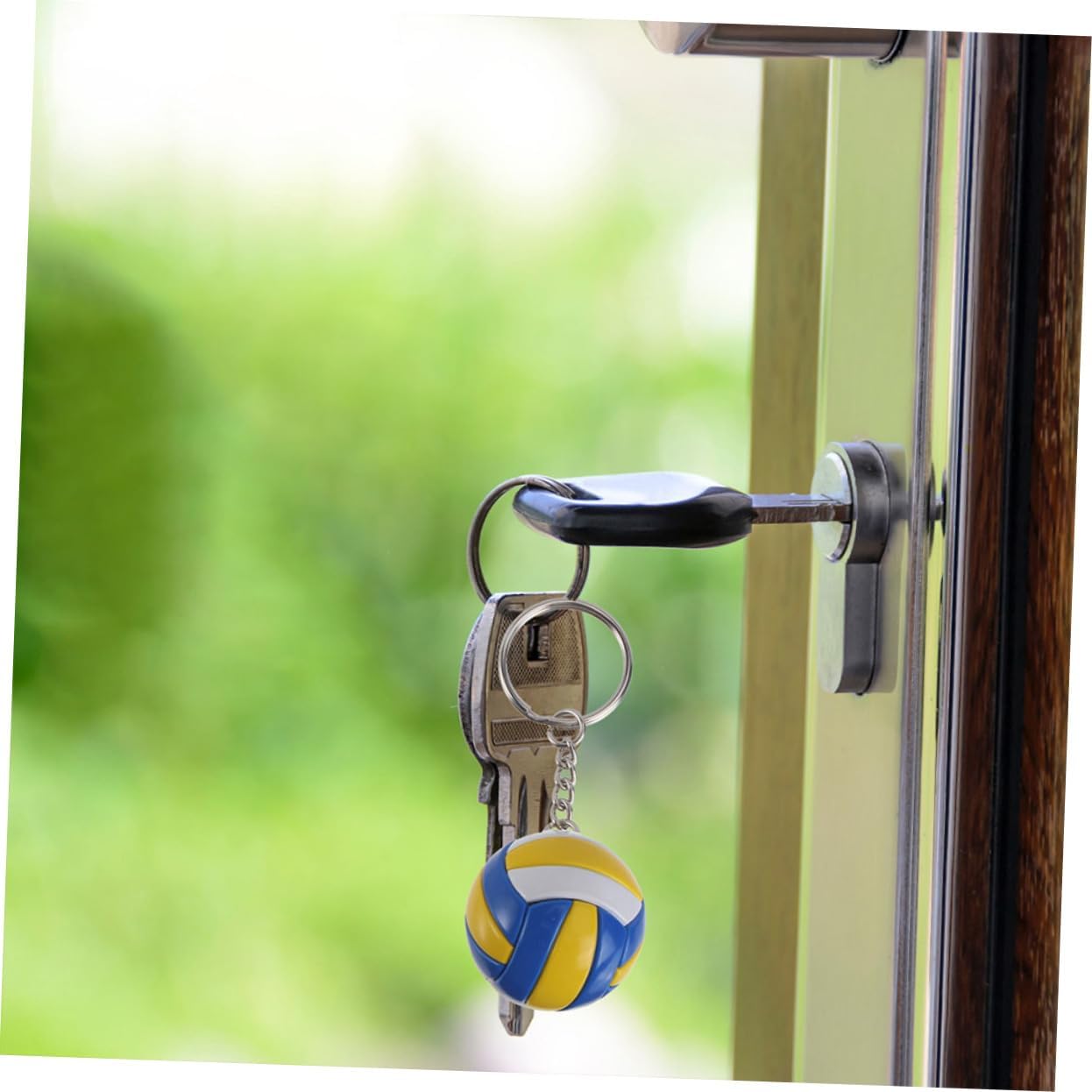 Adorable Volleyball Keychain Pendant for Fans and Players