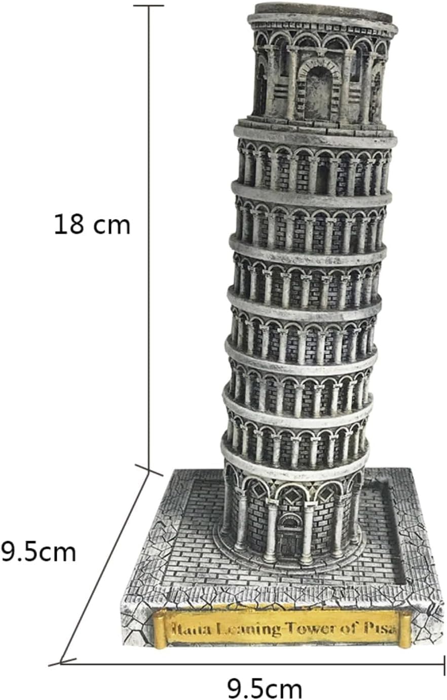 GeRRiT Italy Leaning Tower of Pisa Statue