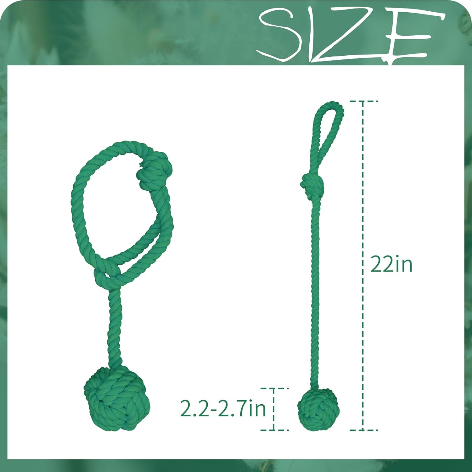 Ushomin Curtain Tiebacks 2 Pack Green Heavy Duty Holdbacks
