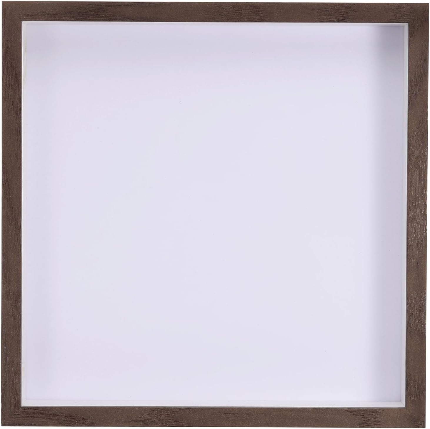 PATIKIL 8x8 Shadow Box Frame Brown