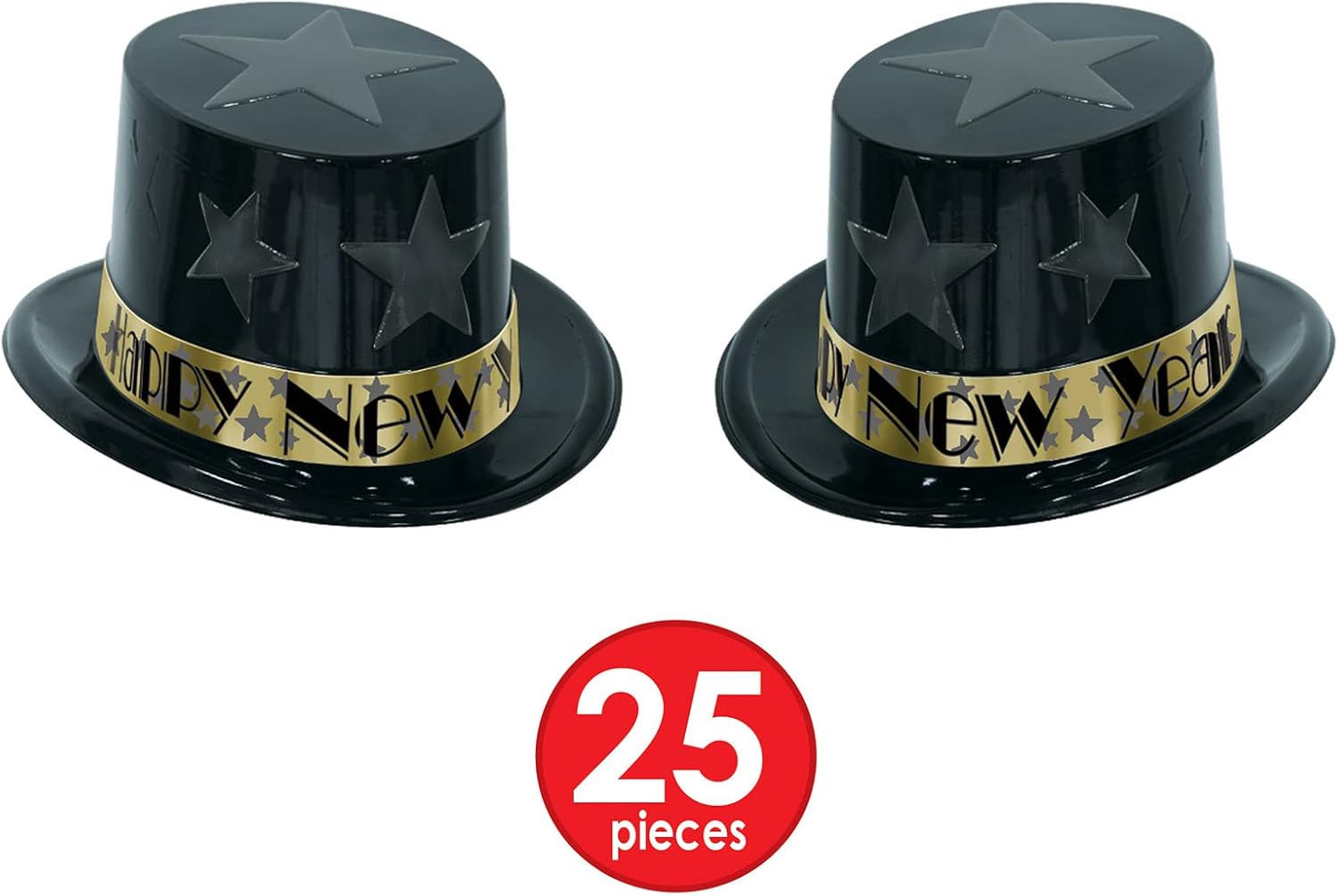Beistle Gold New Year Star Party Kit for 50