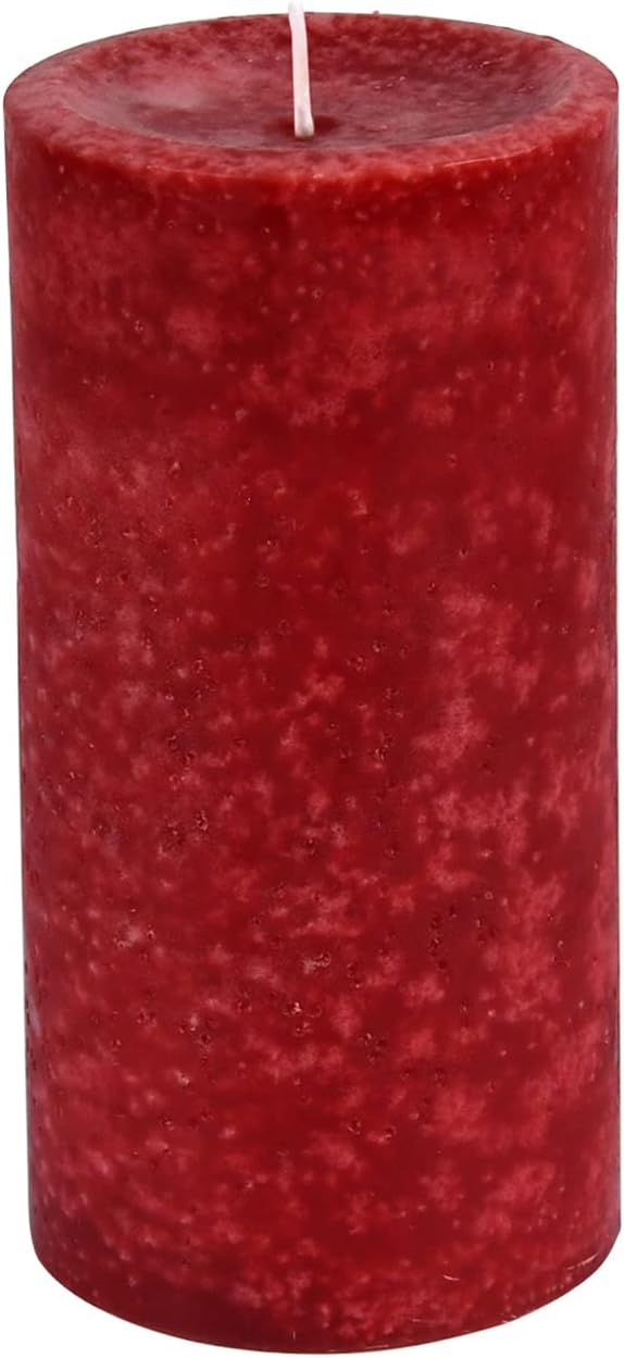 6 Inch Apple Crisp Scented Pillar Candle 1