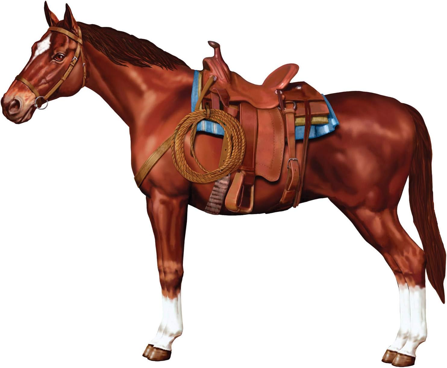 Beistle Jointed Horse Party Accessory 1 Count