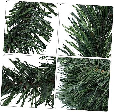 10pcs Artificial Pine Candle Wreaths for Christmas Decorations