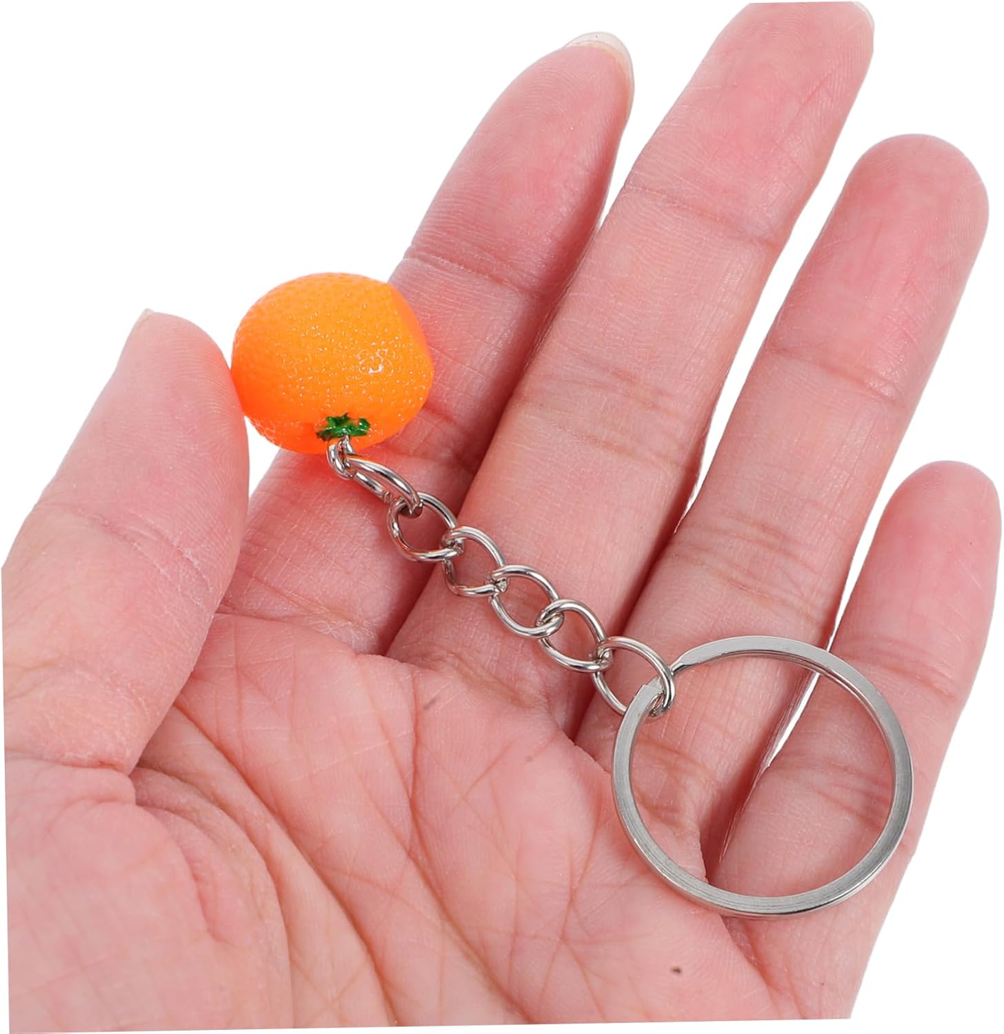 PRETYZOOM 10pcs Orange Keychain Party Favors