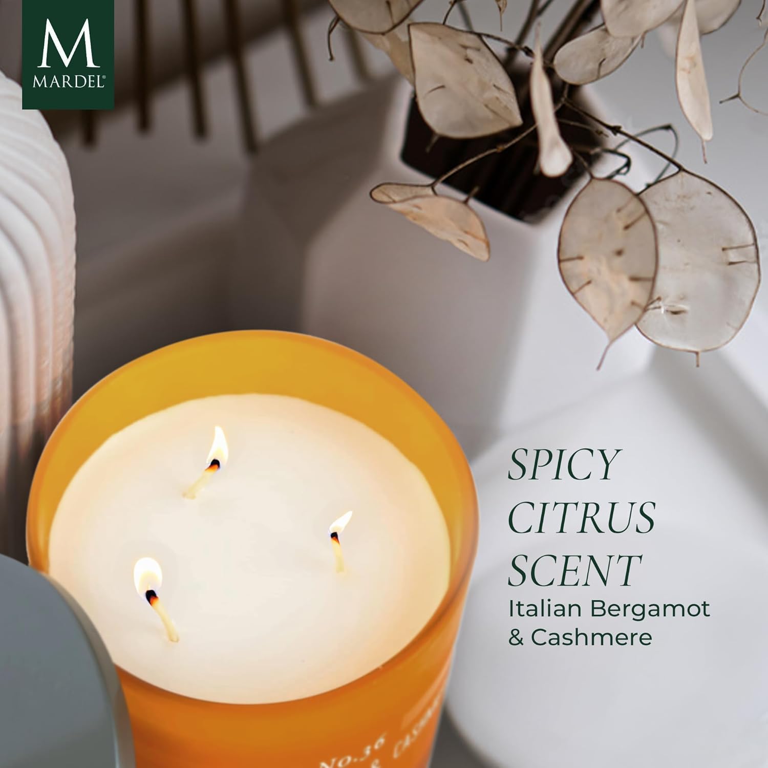 Mardel No 36 Italian Bergamot Cashmere Jar Candle