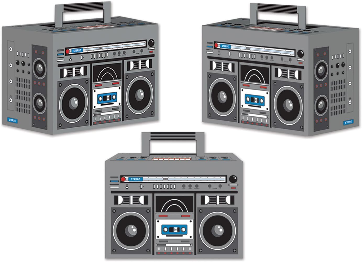 Beistle Boom Box Favor Boxes Set