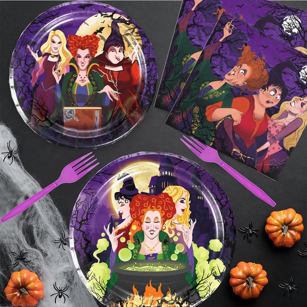 We1Fit 40pcs Hocus Pocus Party Decor Set