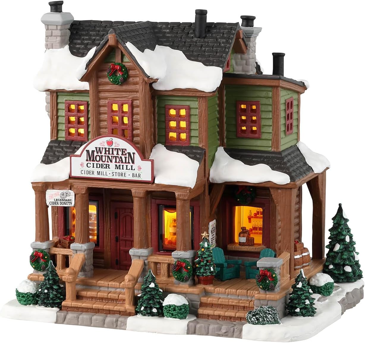 Lemax White Mountain Cider Mill 2023 Collectible Building