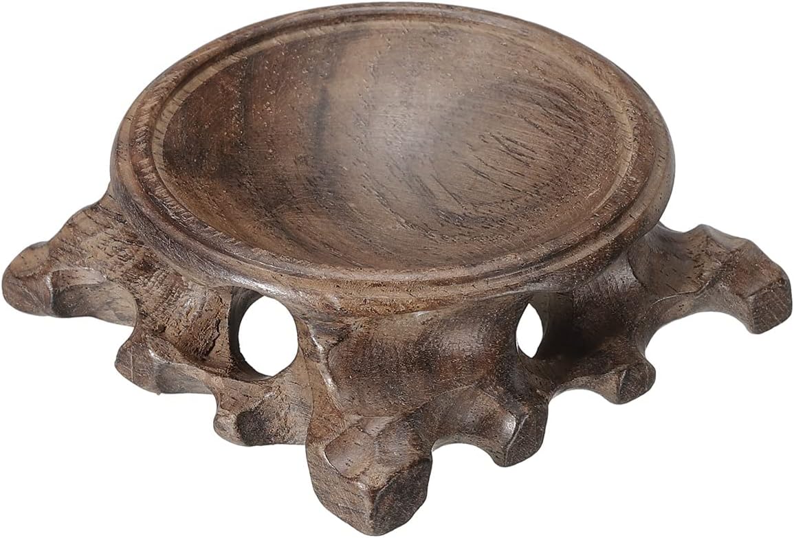 MECCANIXITY Wooden Ball Display Stand 60mm Black
