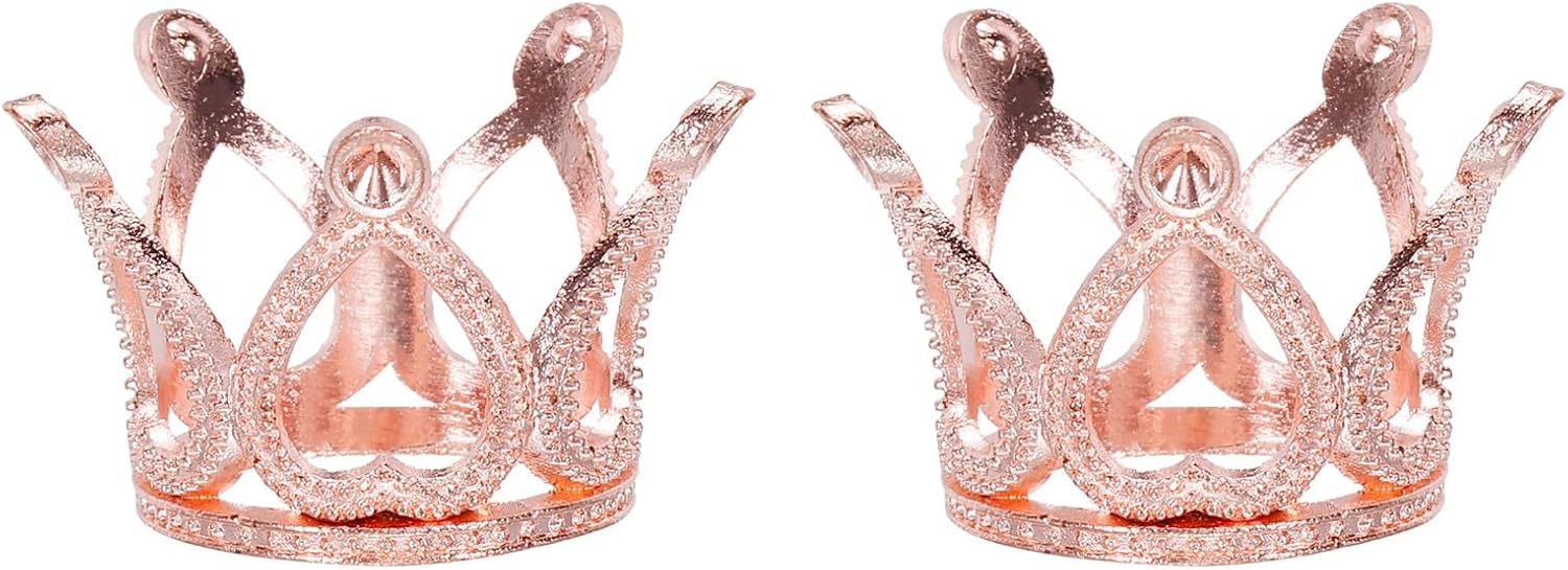 MECCANIXITY Rose Gold Crystal Ball Display Holder