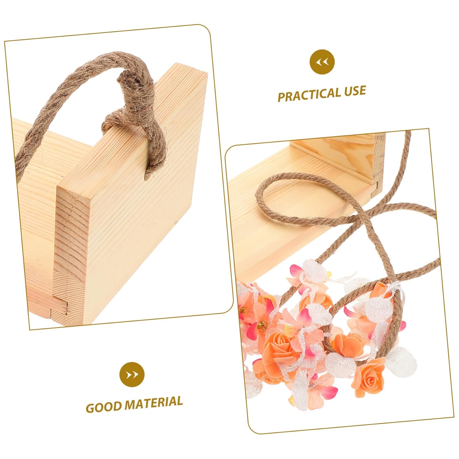 Wooden Swing Prop for Newborn Photography