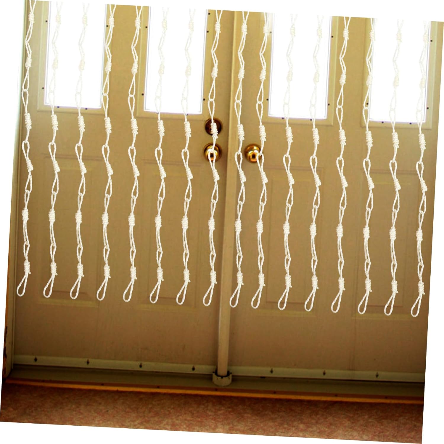 10pcs Woven Curtain Room Divider Hallway Separator