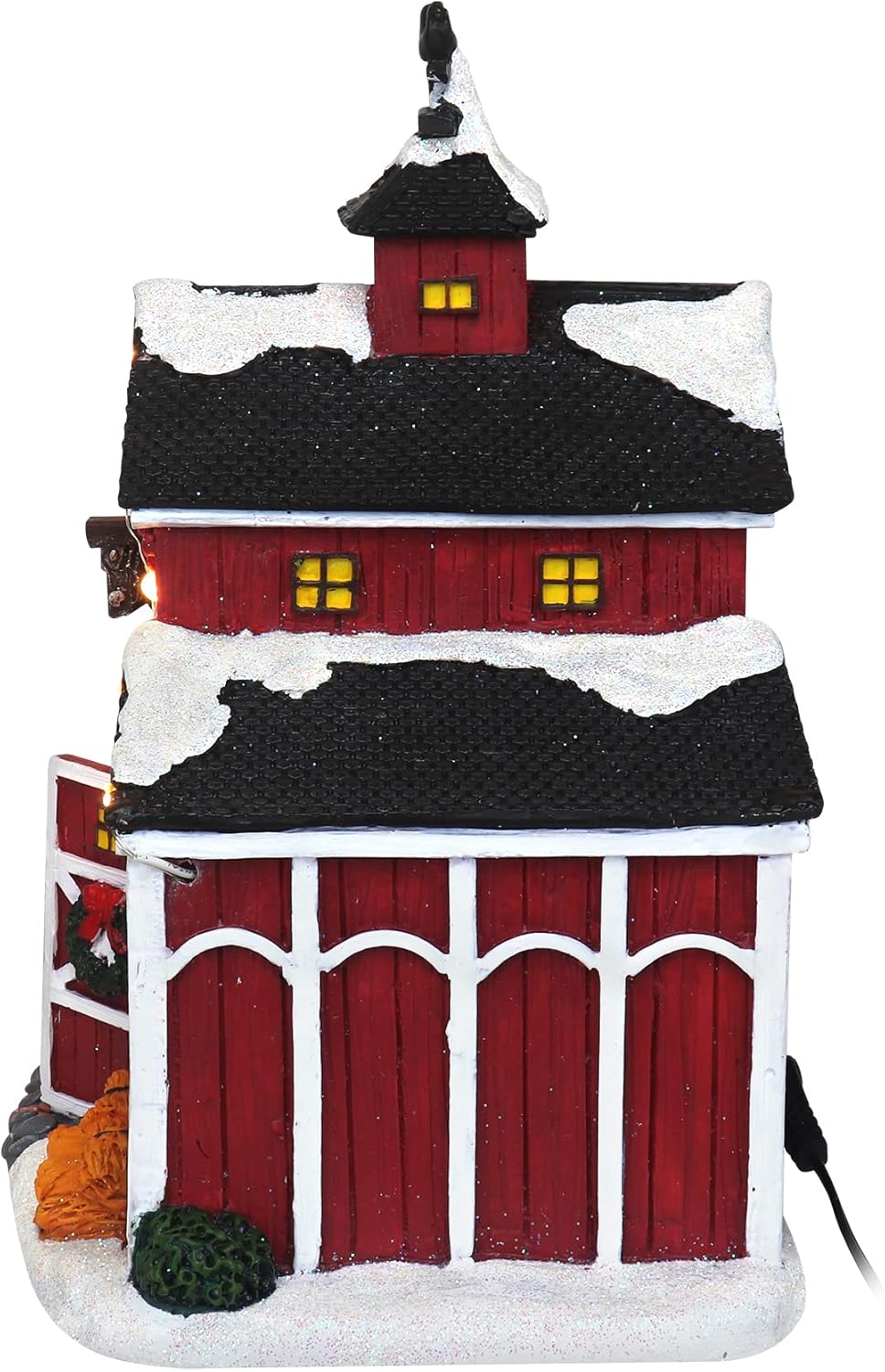 Christmas Village Farm Country Barn Collectible