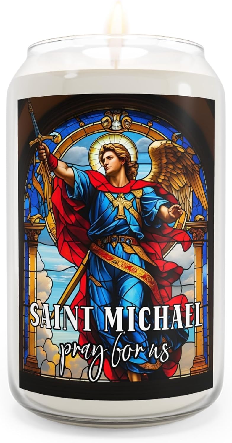 Saint Michael The Archangel Scented Jar Candle