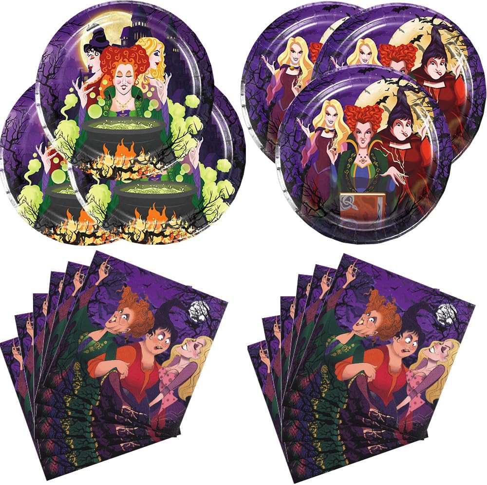 We1Fit 40pcs Hocus Pocus Party Decor Set
