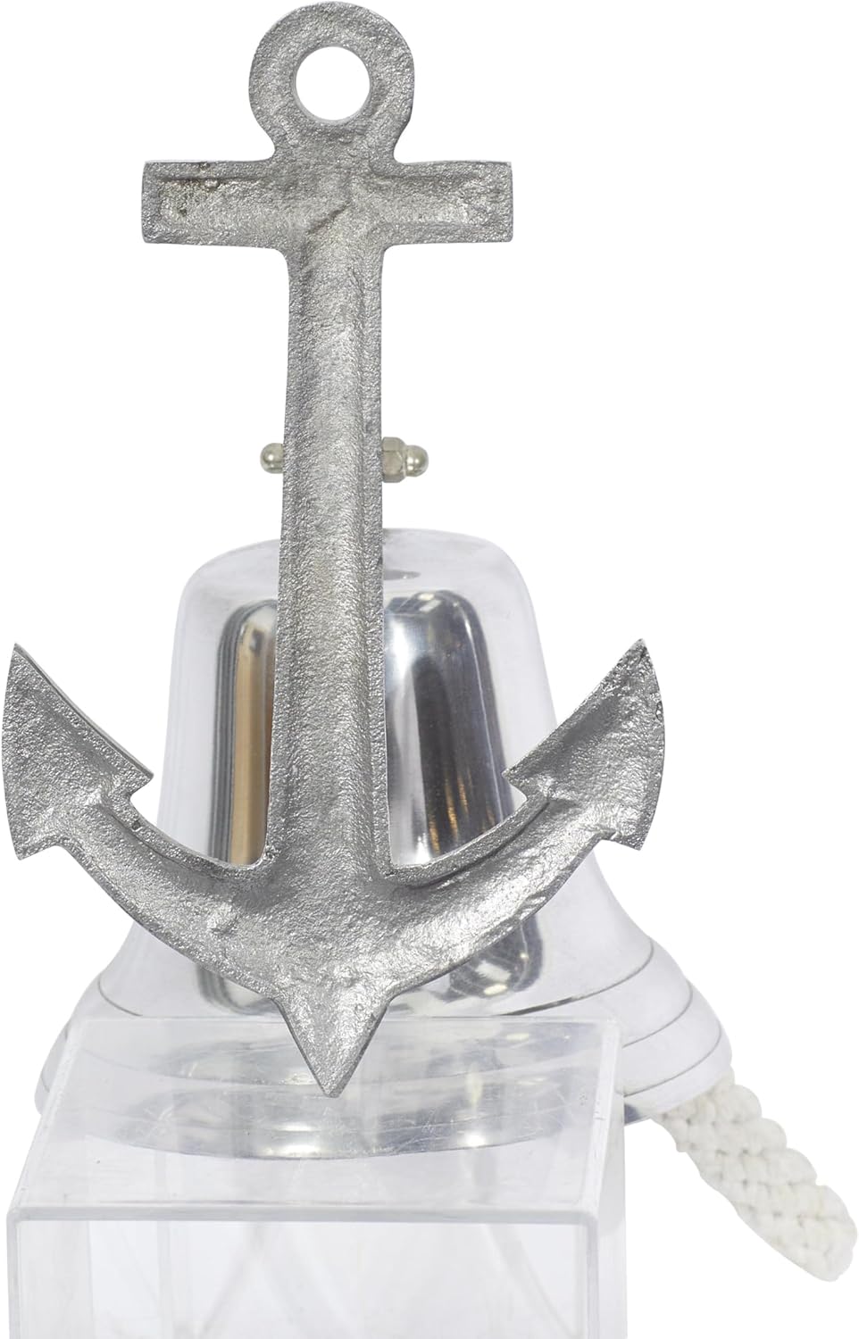 Deco 79 Wall Sculpture with Anchor Backing Silver