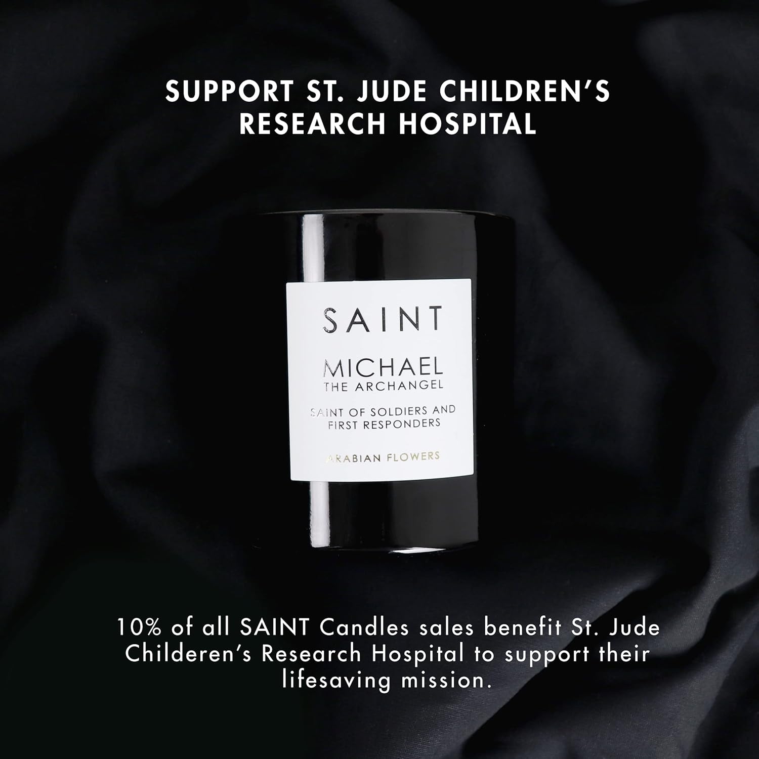 SAINT Michael The Archangel Scented Candle with Prayer Coin