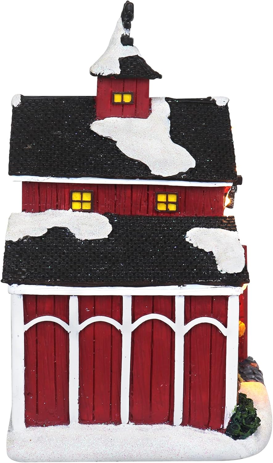 Christmas Village Farm Country Barn Collectible