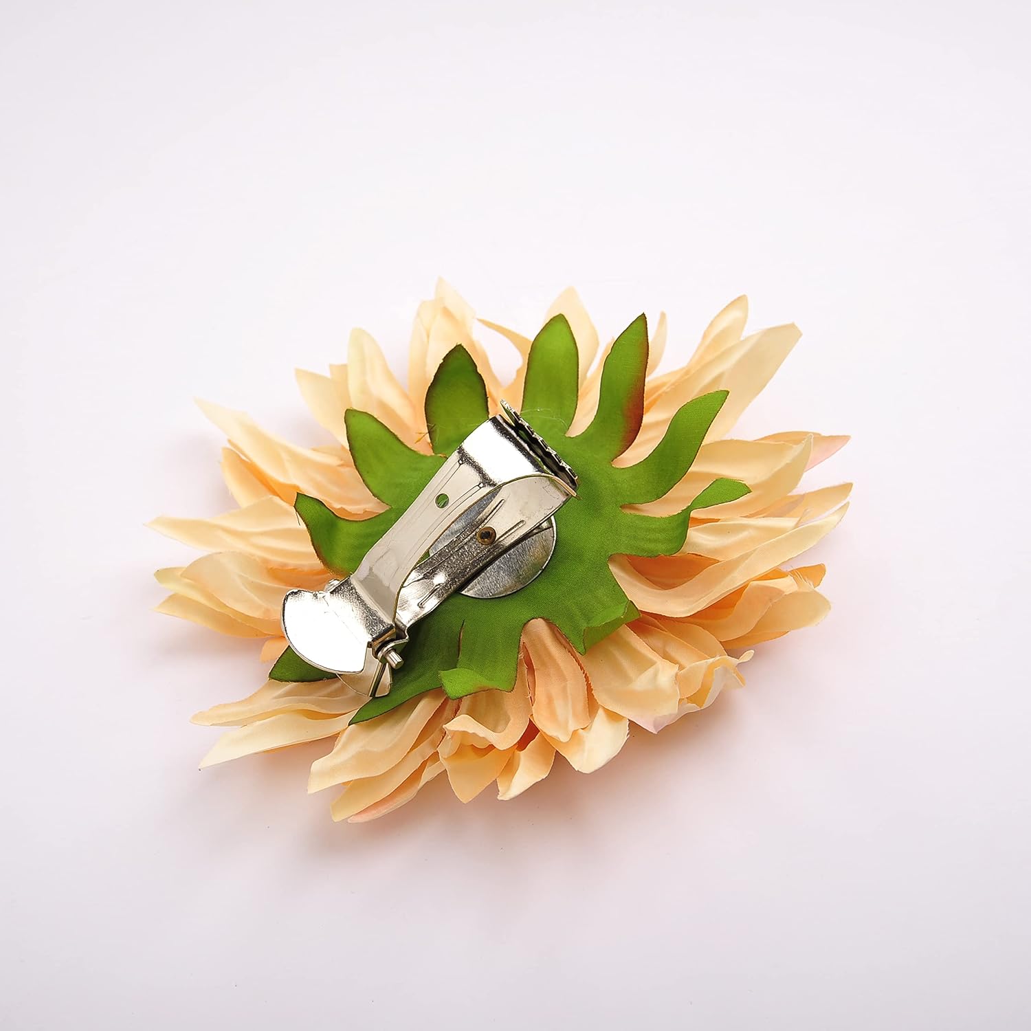 SUQ I OME 2 Pack Light Yellow Sunflower Curtain Clips