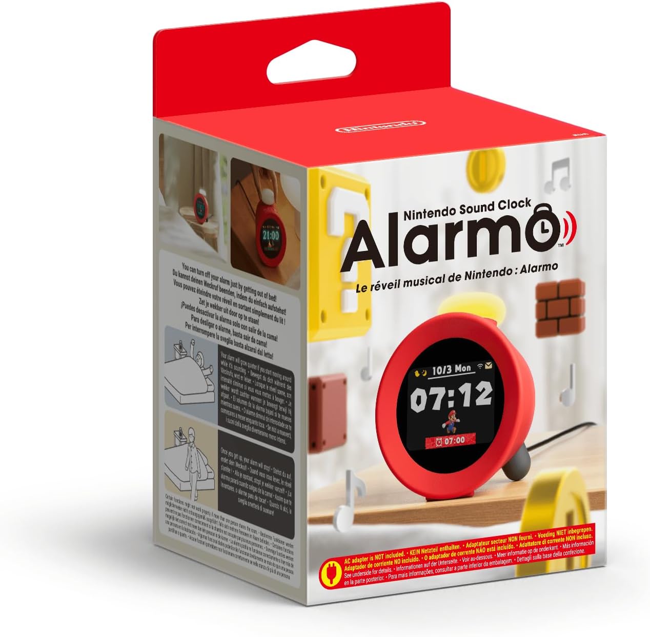 Nintendo Sound Clock Alarmo Alarm Clock 1