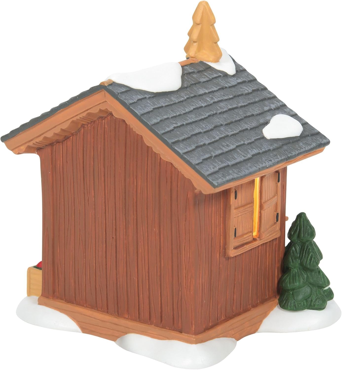 Department 56 Dickens Village Market Fruit Stand Light Building