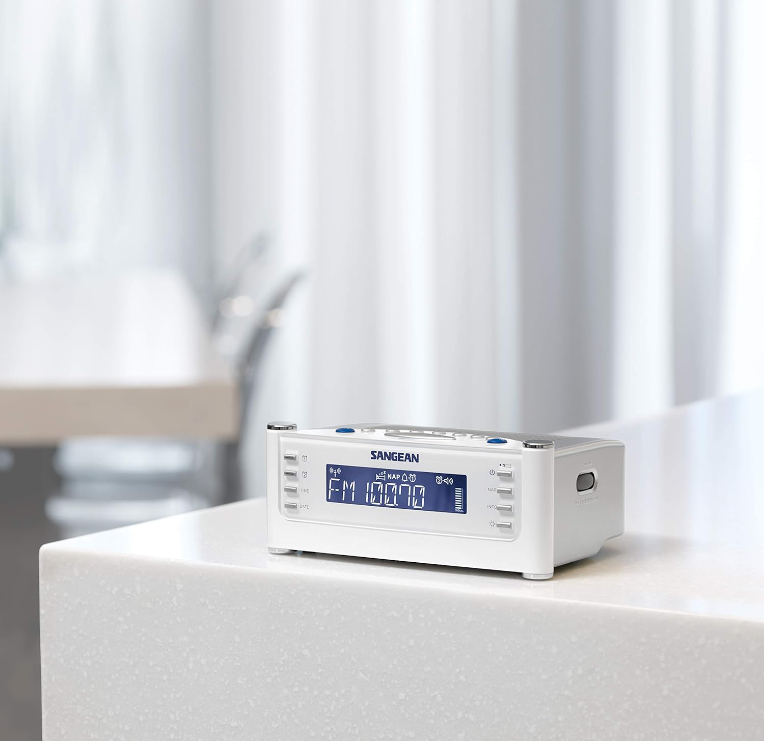 Sangean RCR-22 Atomic Clock Radio with 14 Memory Presets