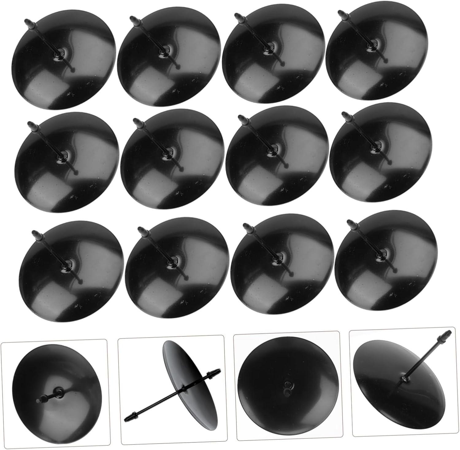 12Pcs Iron Candle Holders for Advent Wreaths and Christmas Celebrations