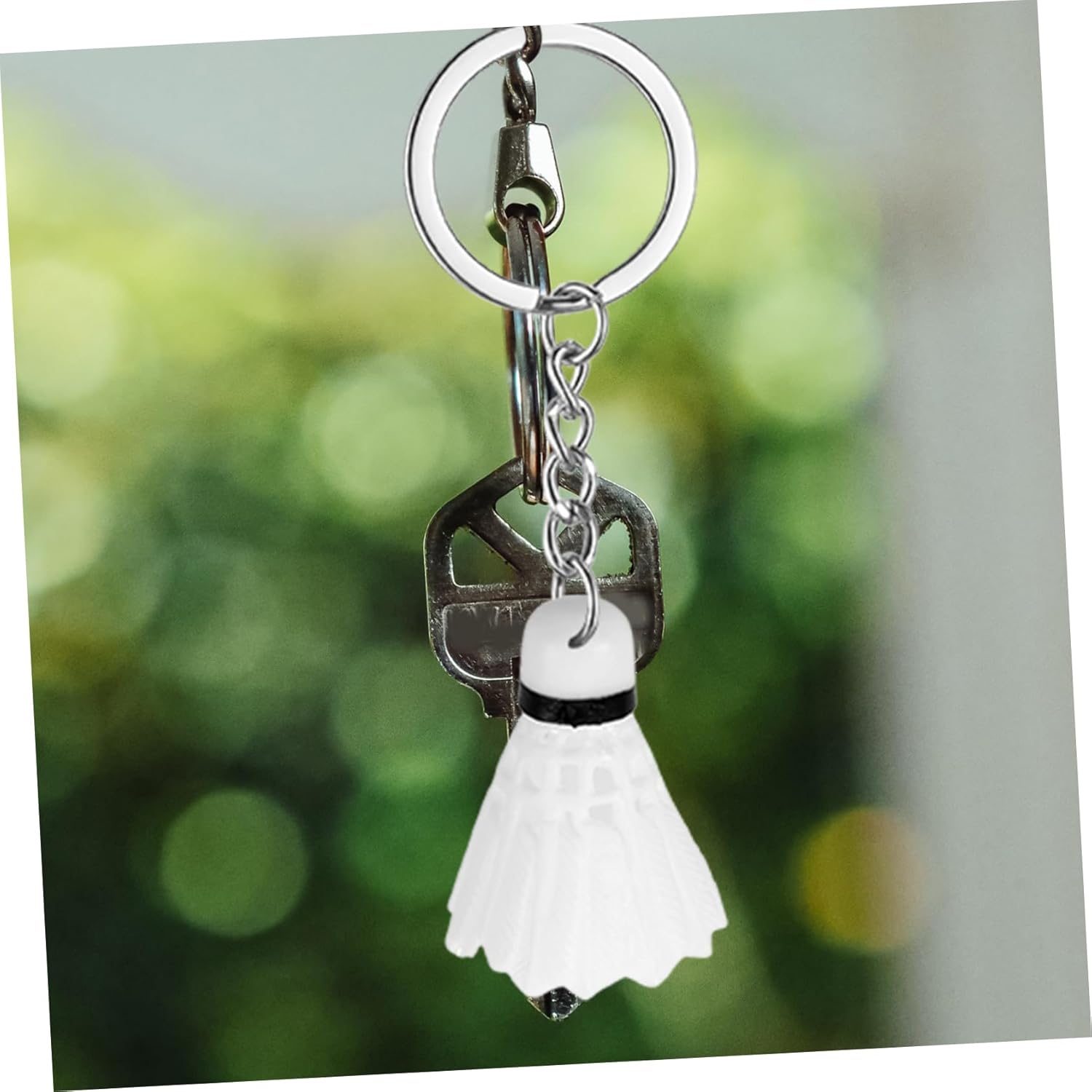 Badminton Keychain Charms Set for Players and Backpack Accessories