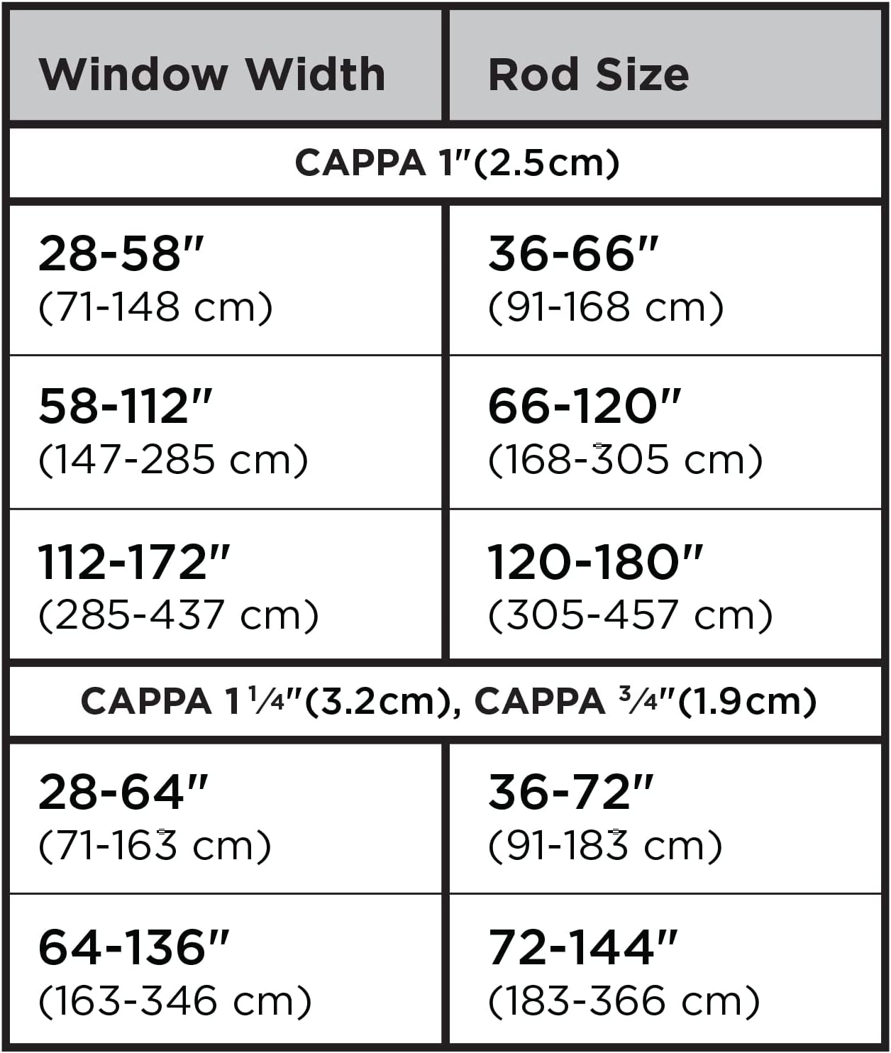 Umbra Cappa Curtain Rod 1 Inch 66 to 120 Inches