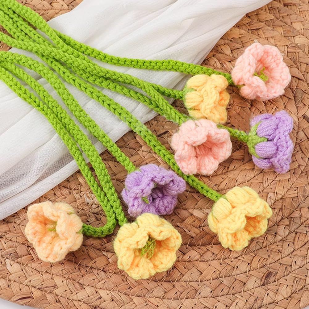 WAYUTO Pink Flower Curtain Holdbacks 2Pcs Adjustable