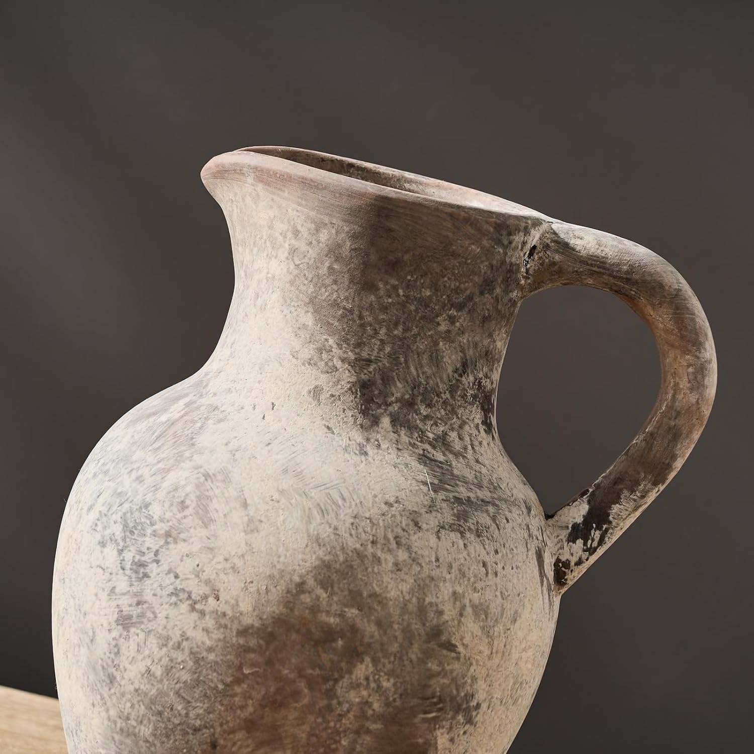 SIDUCAL Ceramic Rustic Farmhouse Vase Set