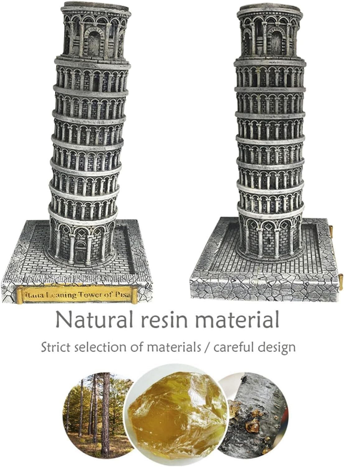 GeRRiT Italy Leaning Tower of Pisa Statue