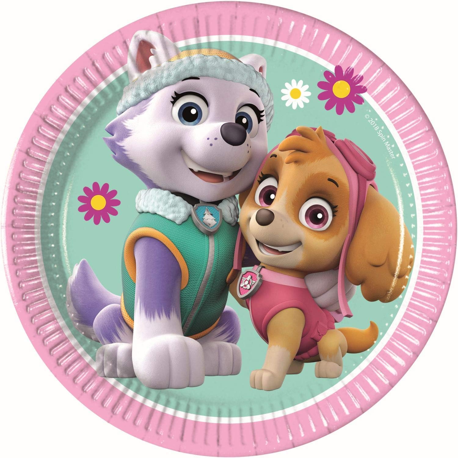 PAW Patrol Skye Everest 20cm Paper Plates Pack of 8
