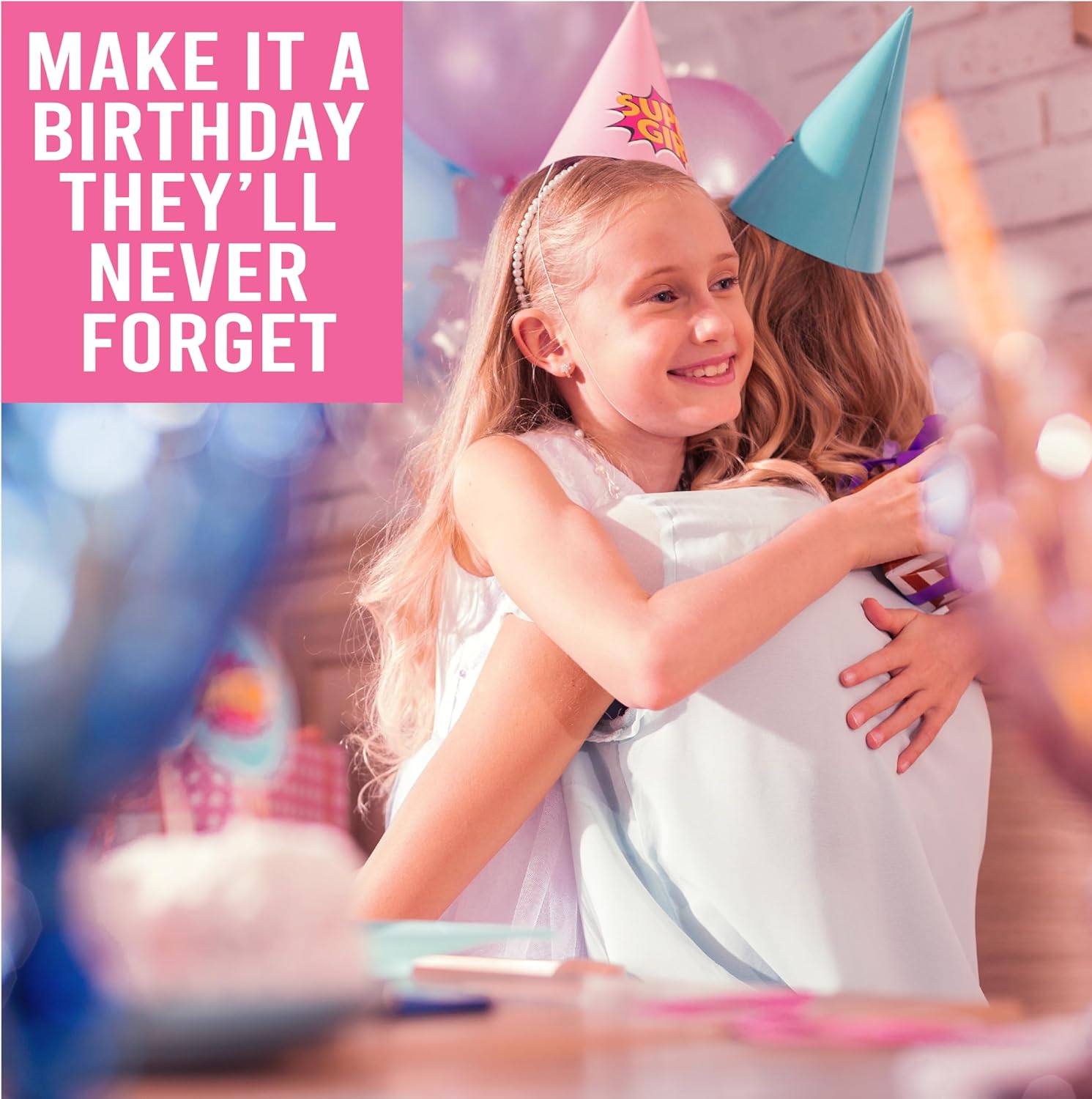Hadley Designs 15 Dog Themed Birthday Invitations for Girls