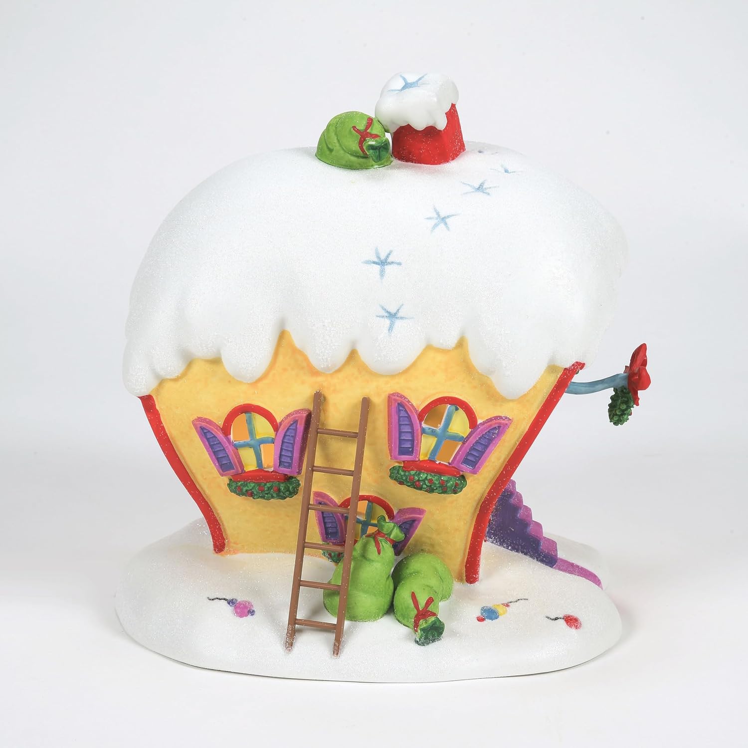 Department 56 Dr Seuss Grinch Village Cindy Lou Who House Lighted Building