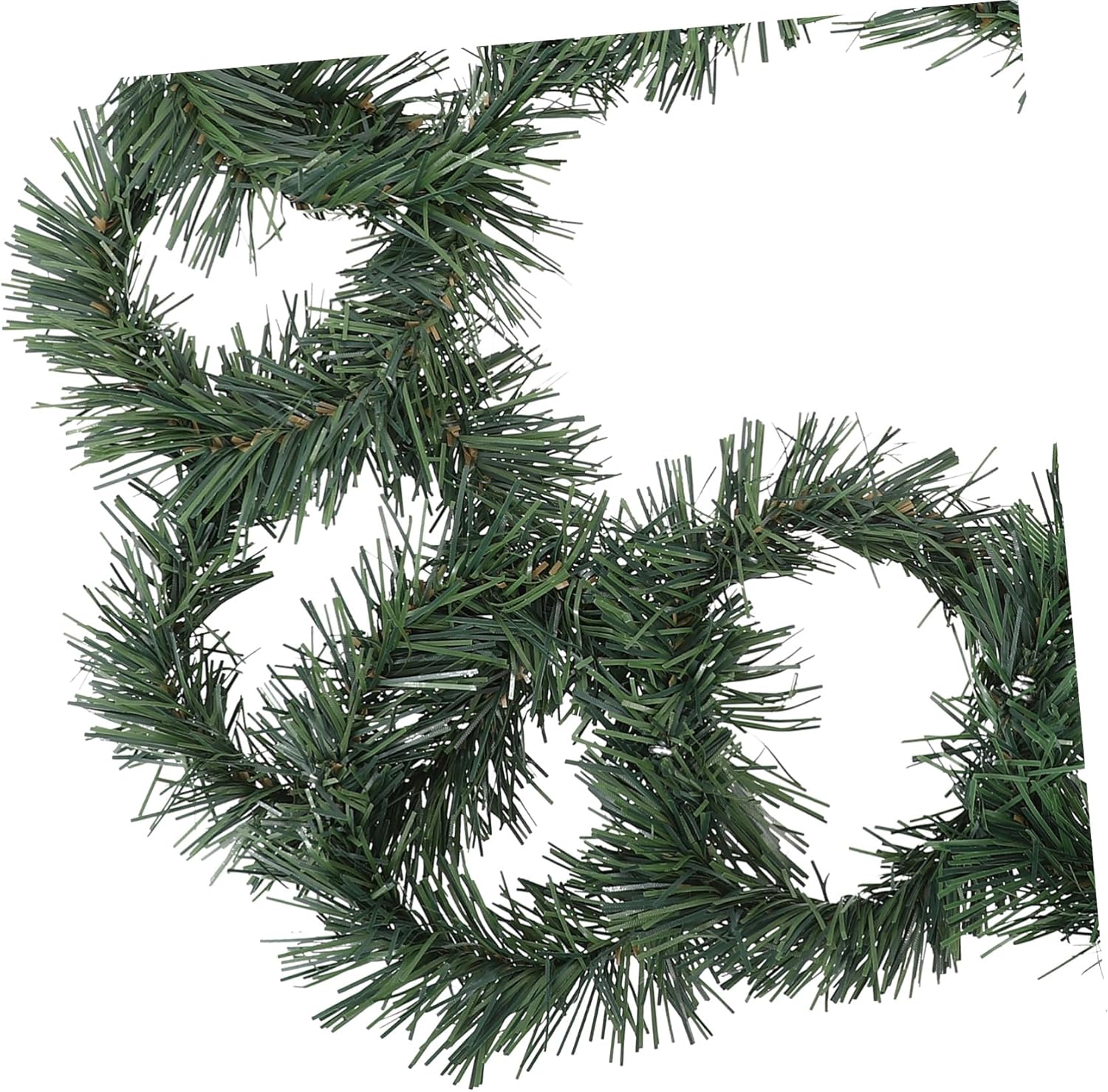 10pcs Artificial Pine Candle Wreaths for Christmas Decorations