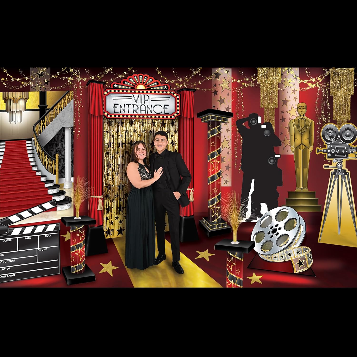 Beistle Life Size Paparazzi Stand-up with Easel 1